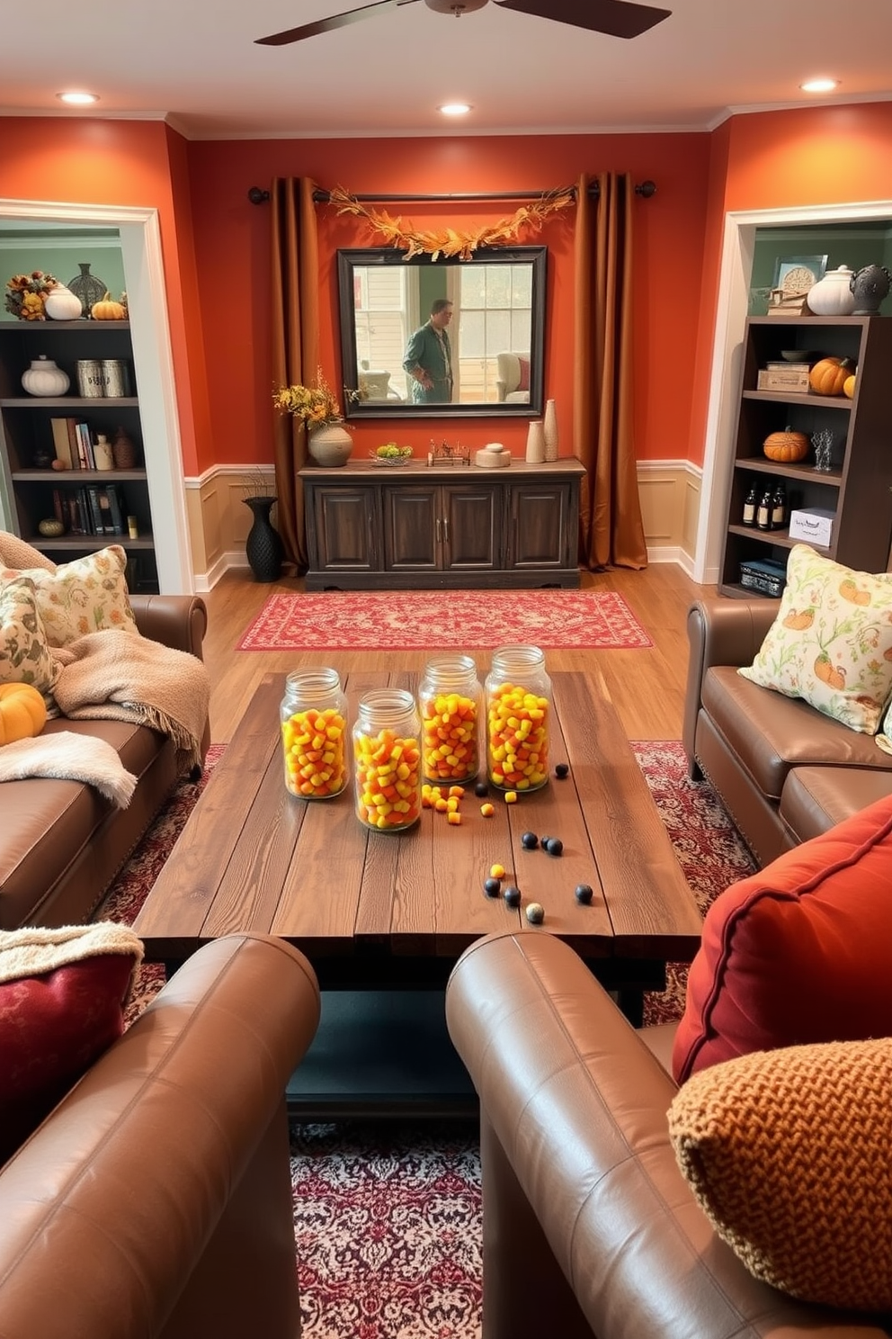 Thanksgiving Game Room Decorating Ideas 27