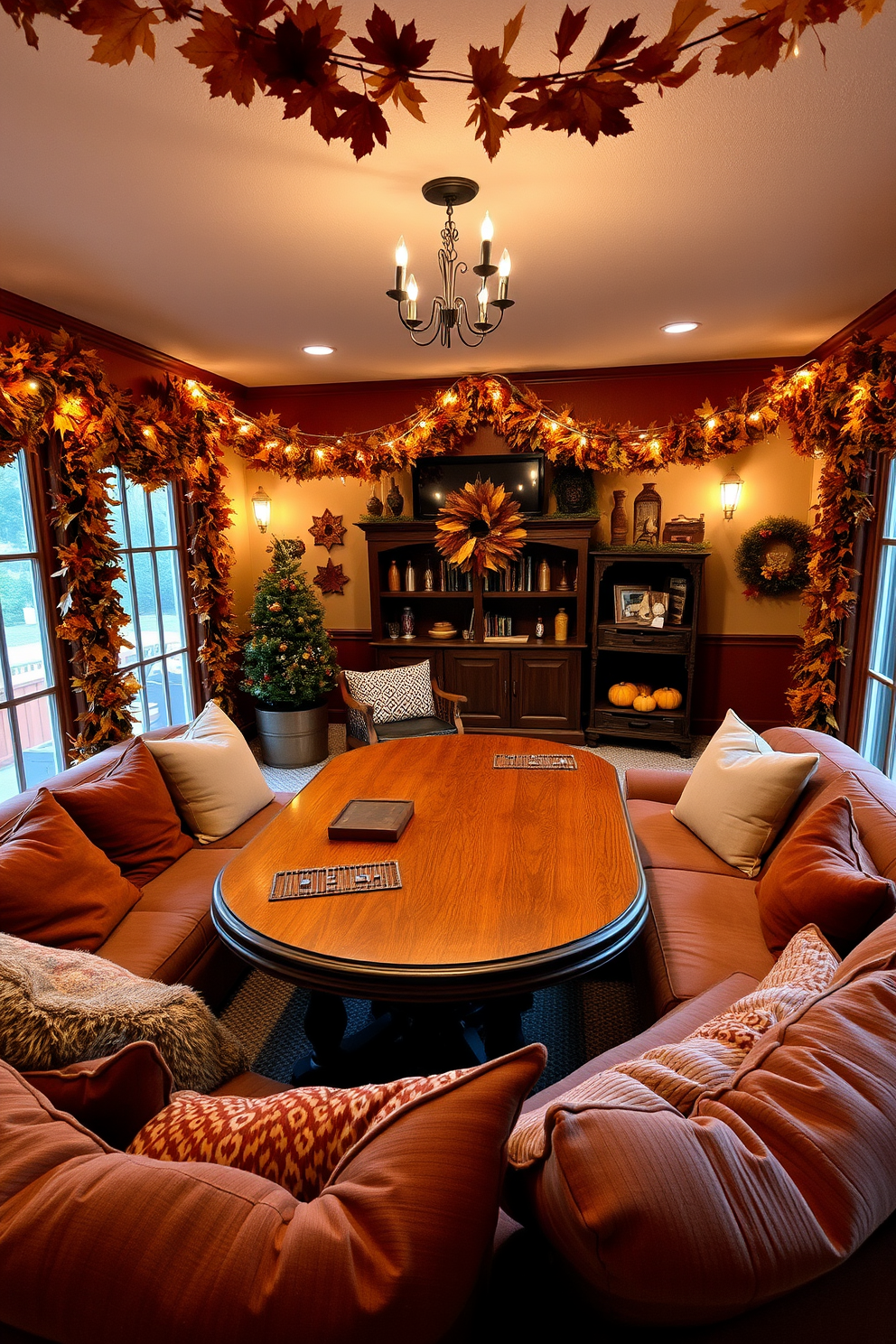 Thanksgiving Game Room Decorating Ideas 4