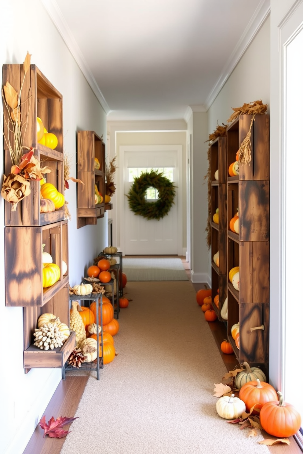 Thanksgiving Hallway Decorating Ideas 11