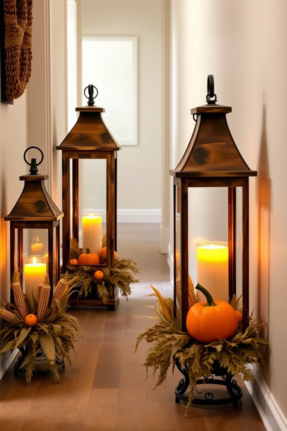 Thanksgiving Hallway Decorating Ideas 13