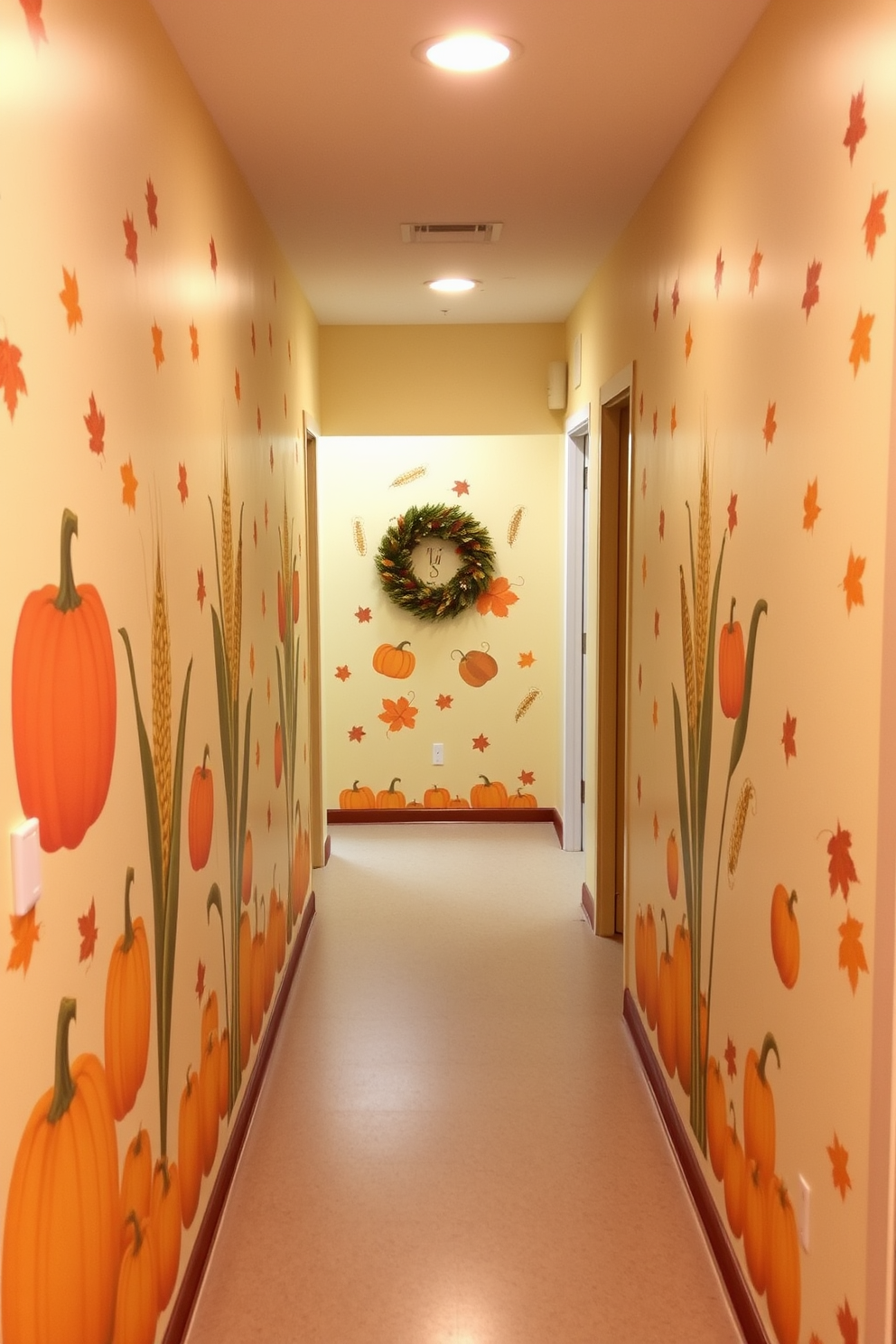 Thanksgiving Hallway Decorating Ideas 15