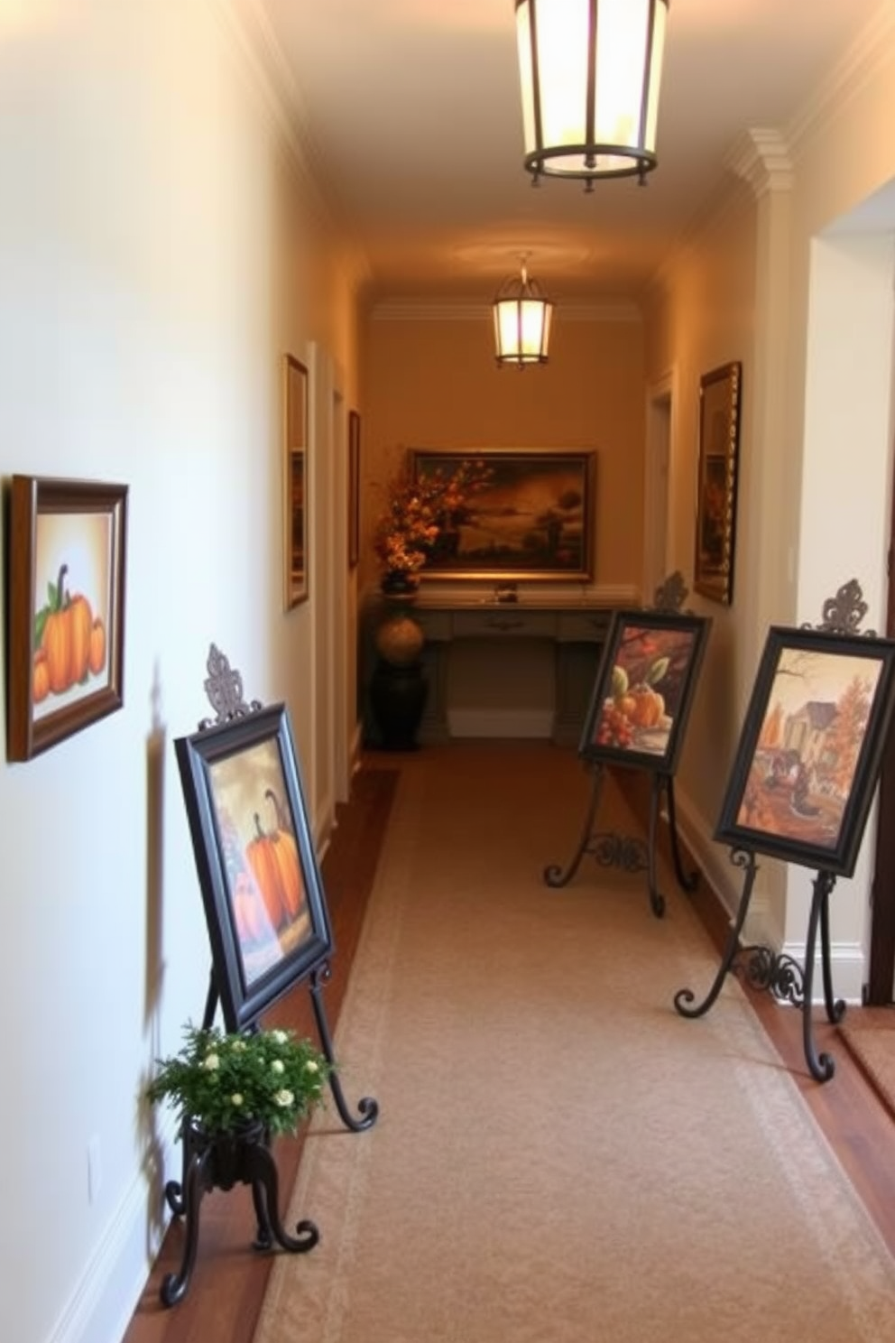 Thanksgiving Hallway Decorating Ideas 21