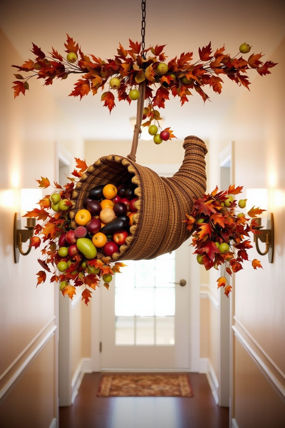 Thanksgiving Hallway Decorating Ideas 4