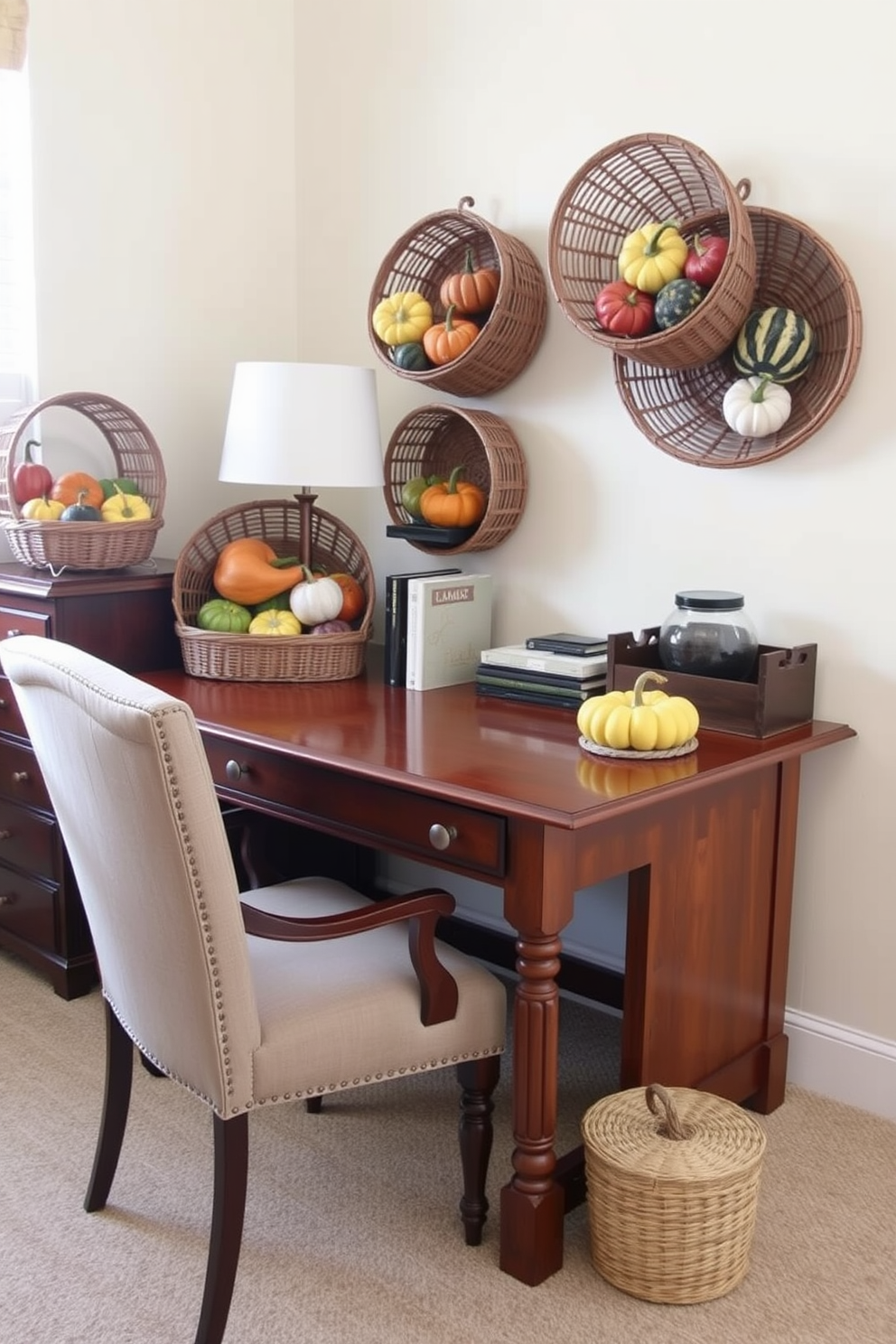 Thanksgiving Home Office Decorating Ideas 10