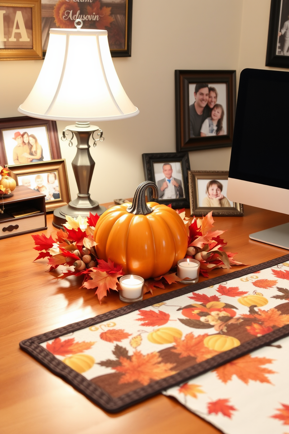 Thanksgiving Home Office Decorating Ideas 11