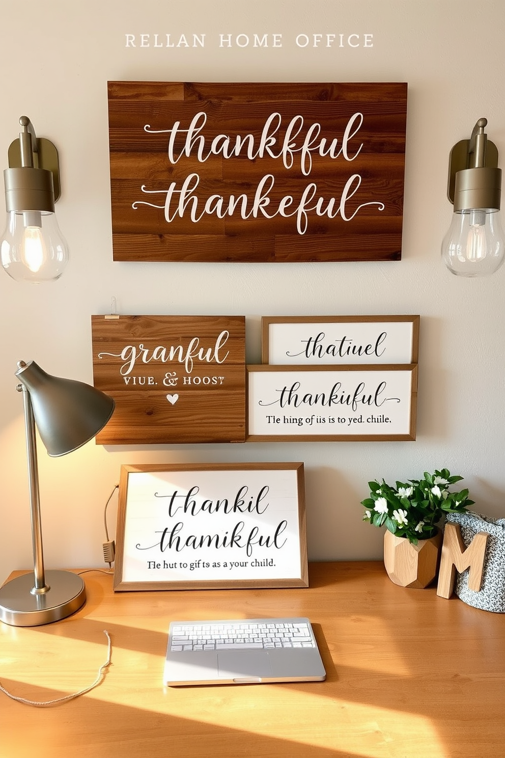 Thanksgiving Home Office Decorating Ideas 15