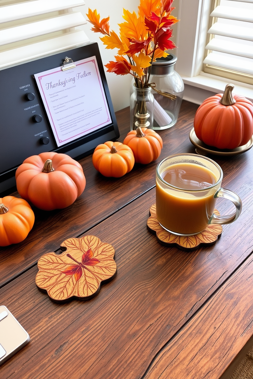 Thanksgiving Home Office Decorating Ideas 18