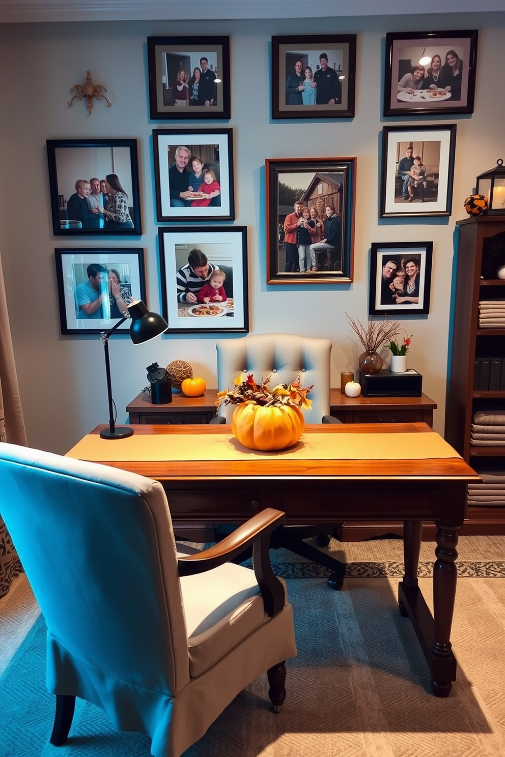 Thanksgiving Home Office Decorating Ideas 25