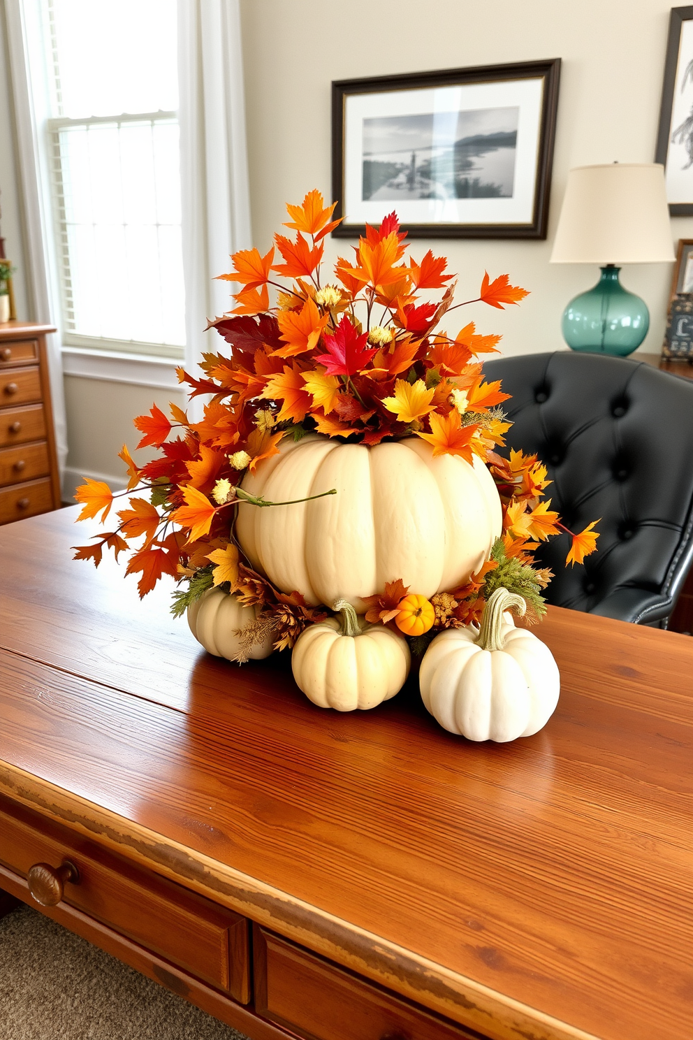 Thanksgiving Home Office Decorating Ideas 3