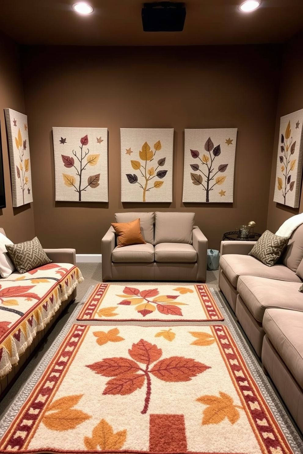 Thanksgiving Home Theater Decorating Ideas 10