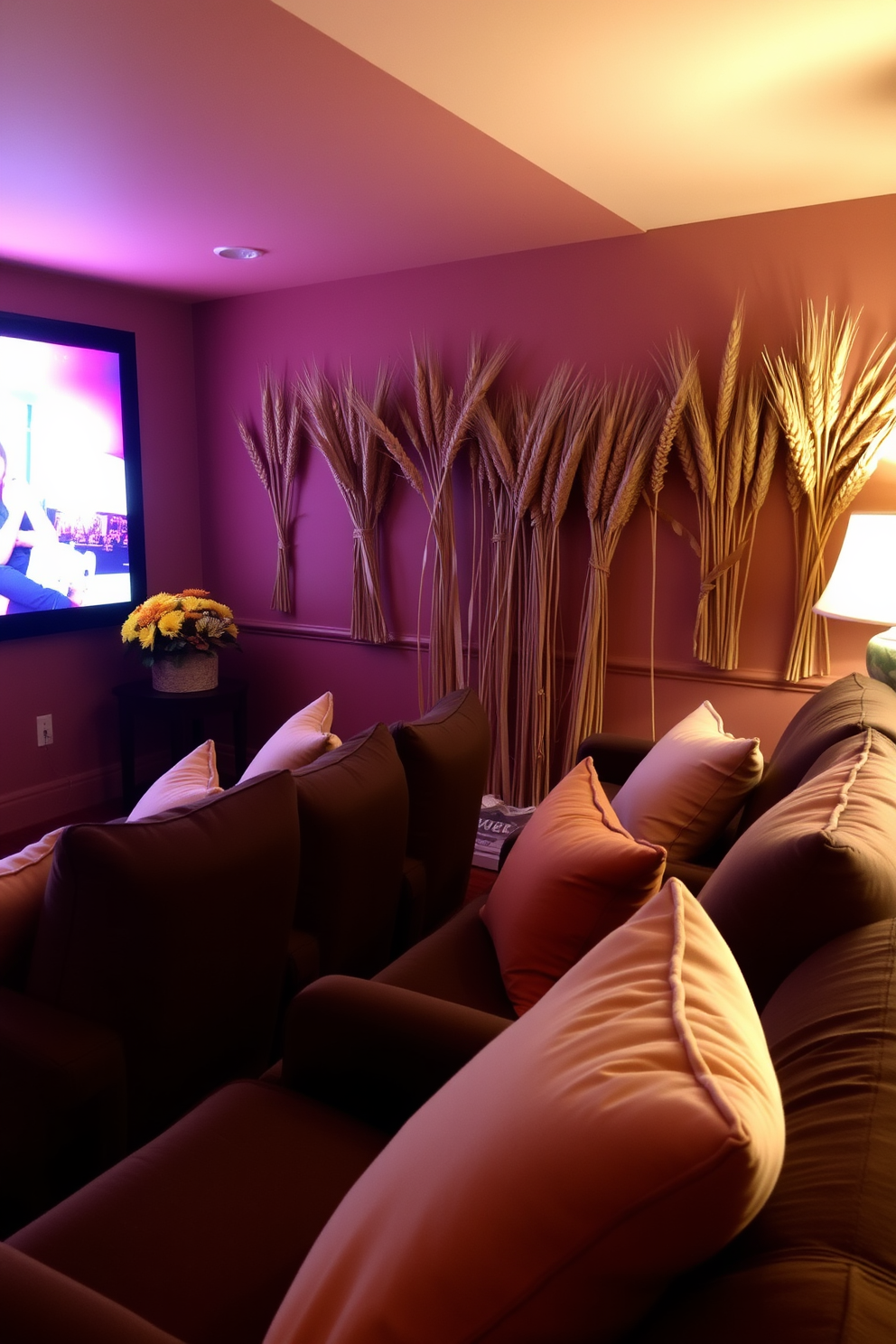 Thanksgiving Home Theater Decorating Ideas 18