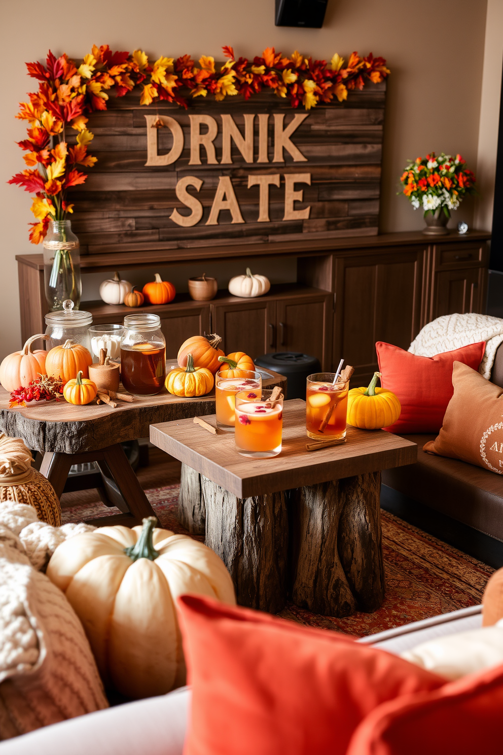 Thanksgiving Home Theater Decorating Ideas 20