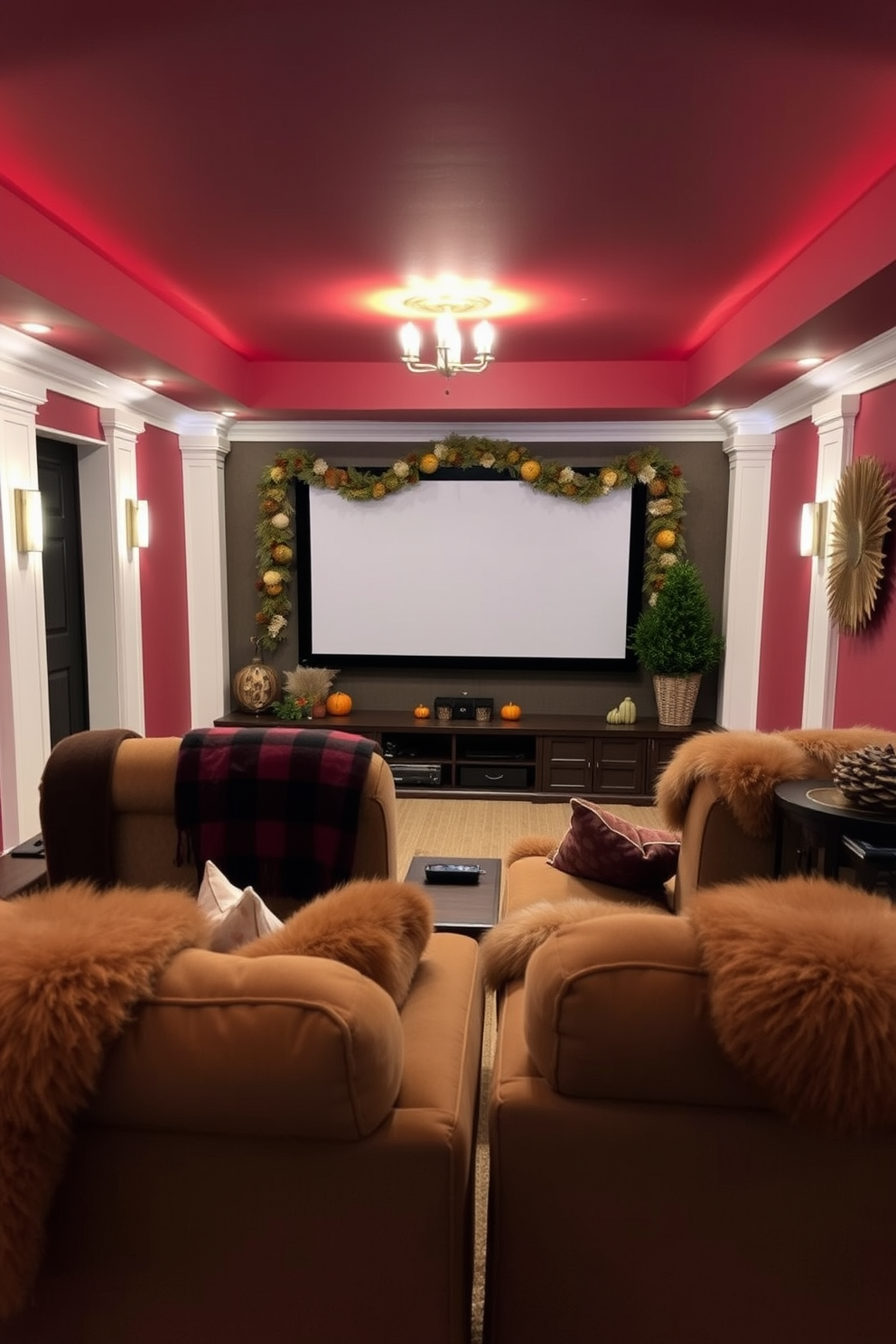 Thanksgiving Home Theater Decorating Ideas 23