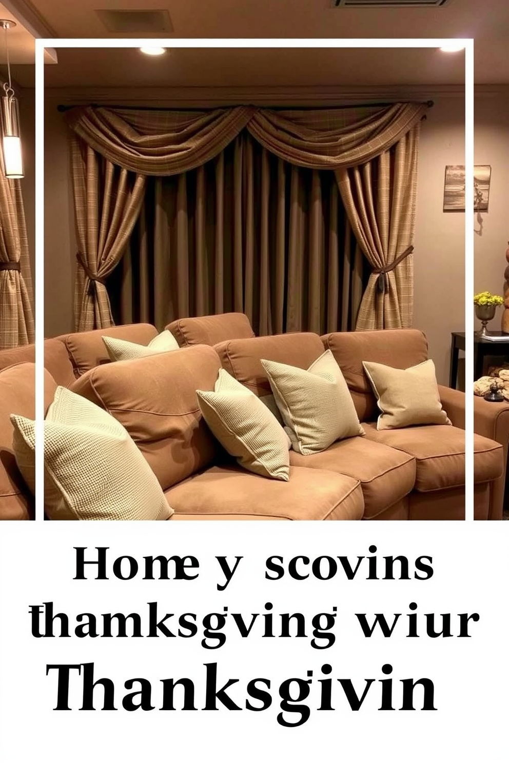 Thanksgiving Home Theater Decorating Ideas 24