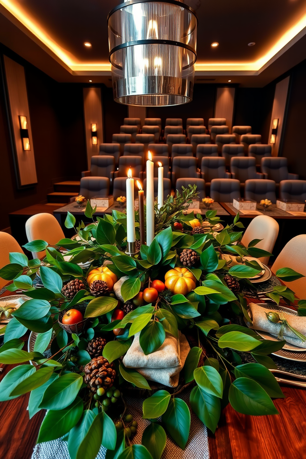 Thanksgiving Home Theater Decorating Ideas 26