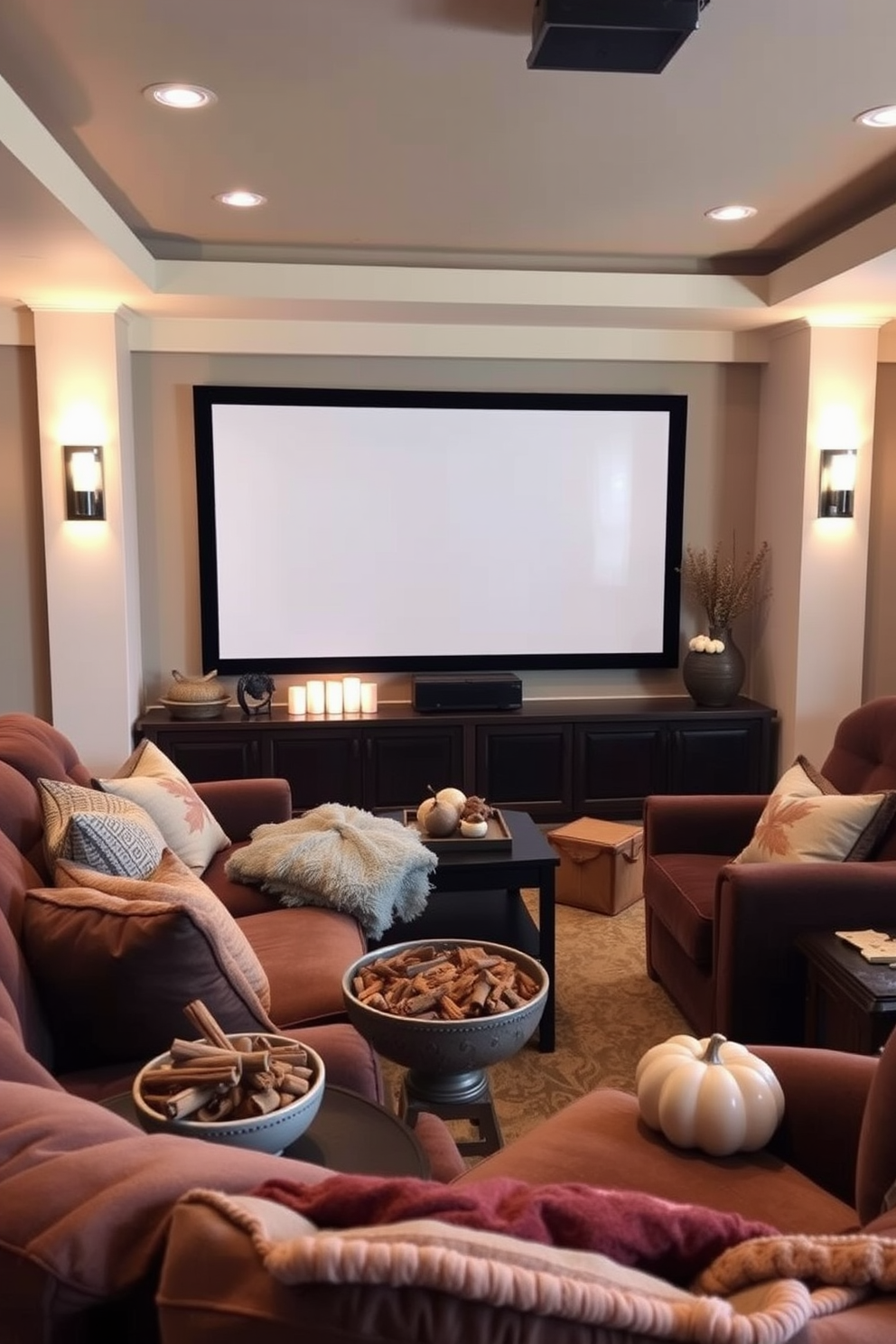 Thanksgiving Home Theater Decorating Ideas 9