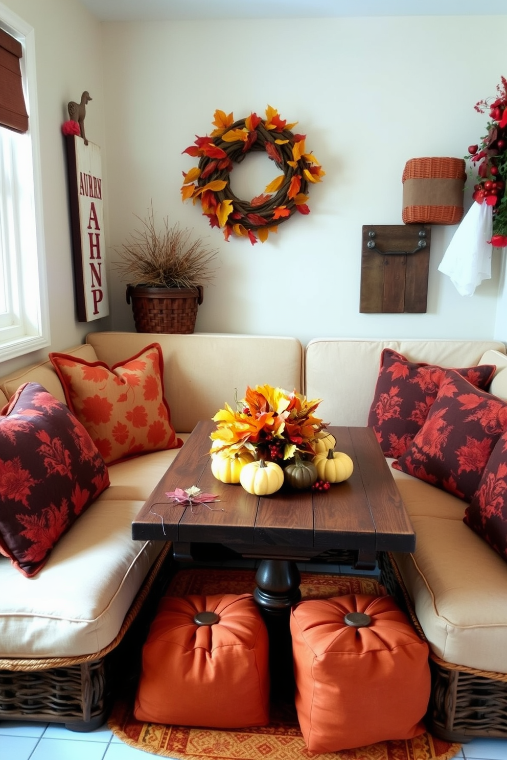 Thanksgiving Laundry Room Decorating Ideas 17