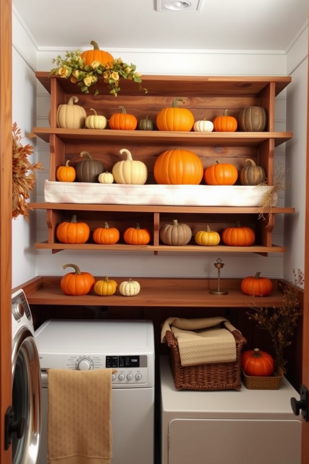 Thanksgiving Laundry Room Decorating Ideas 2