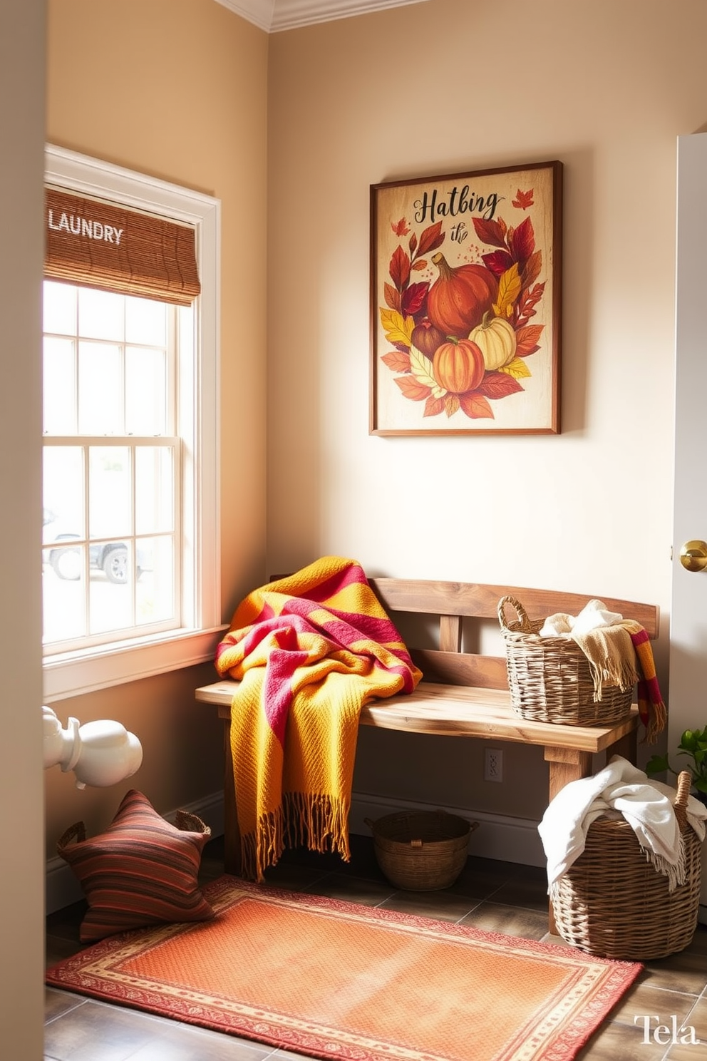 Thanksgiving Laundry Room Decorating Ideas 3