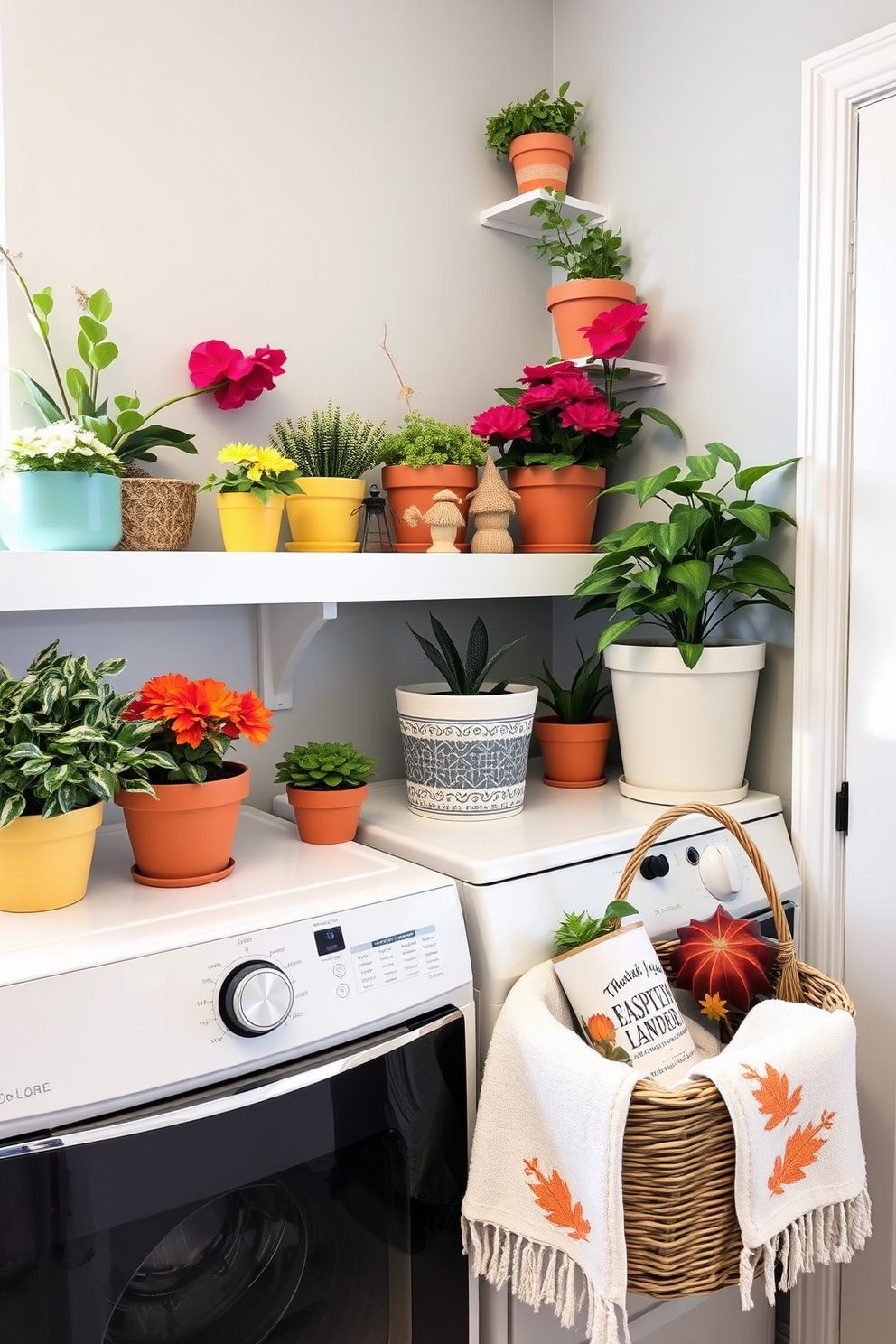 Thanksgiving Laundry Room Decorating Ideas 6