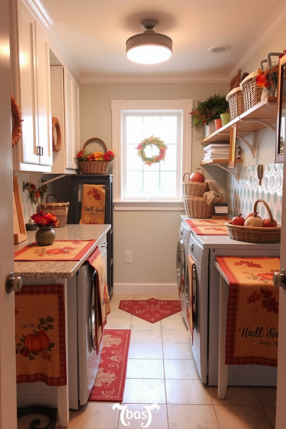 Thanksgiving Laundry Room Decorating Ideas 7