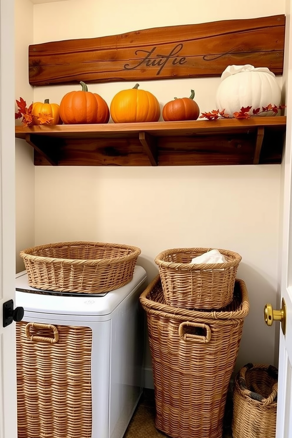 Thanksgiving Laundry Room Decorating Ideas 8