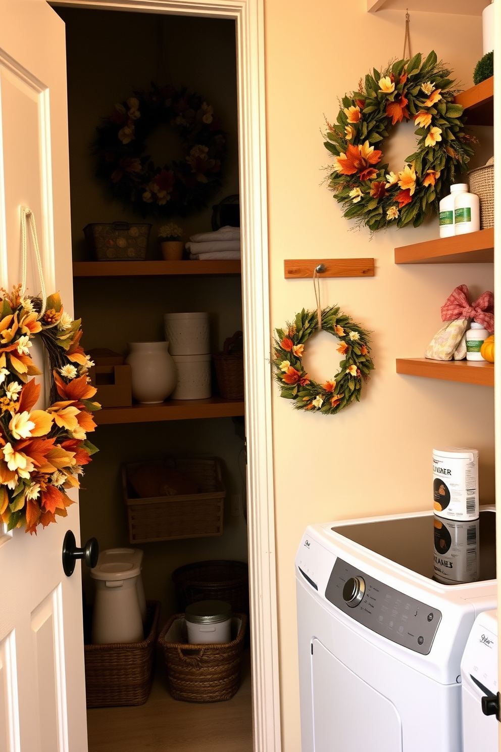 Thanksgiving Laundry Room Decorating Ideas 9