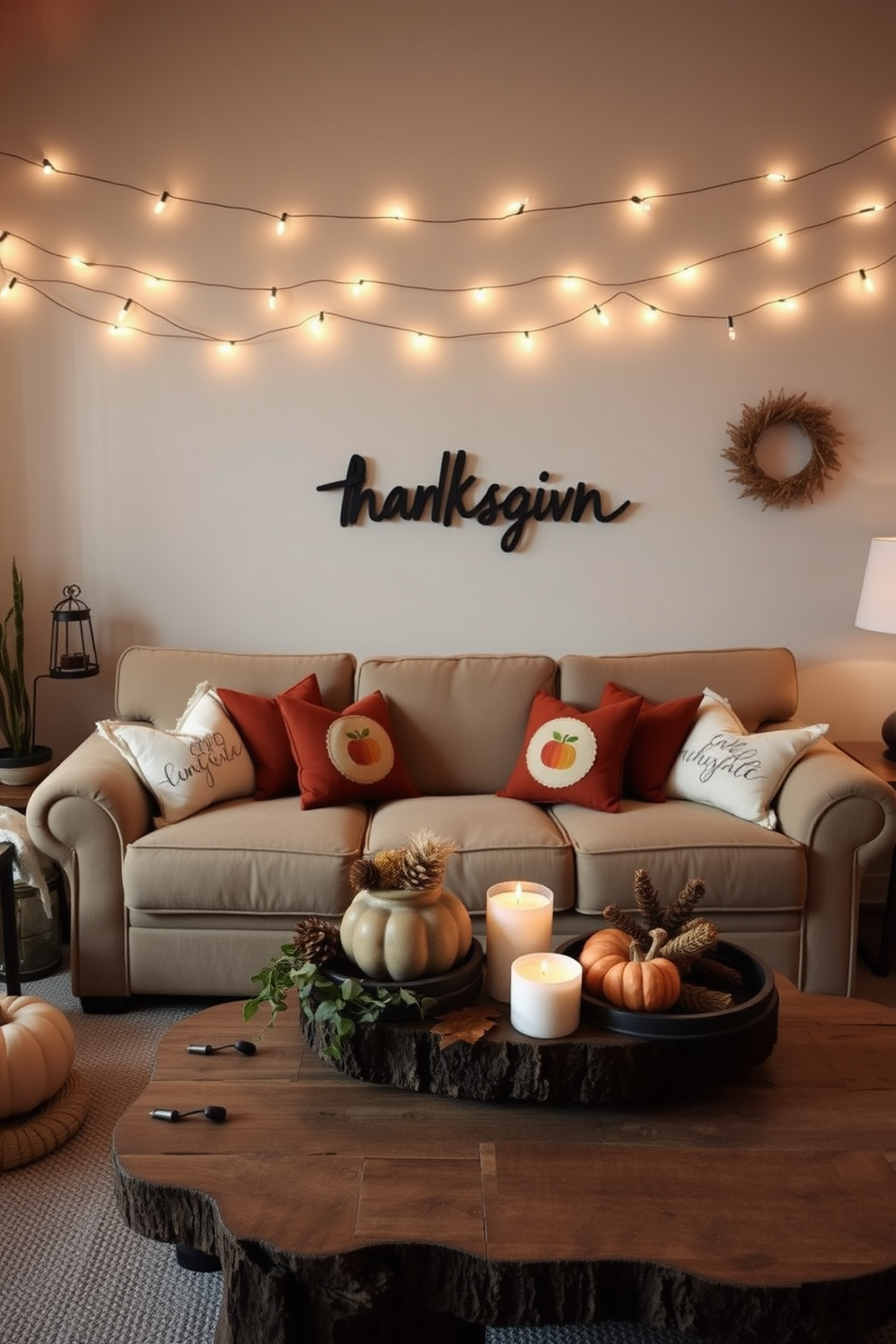 Thanksgiving Living Room Decorating Ideas 11