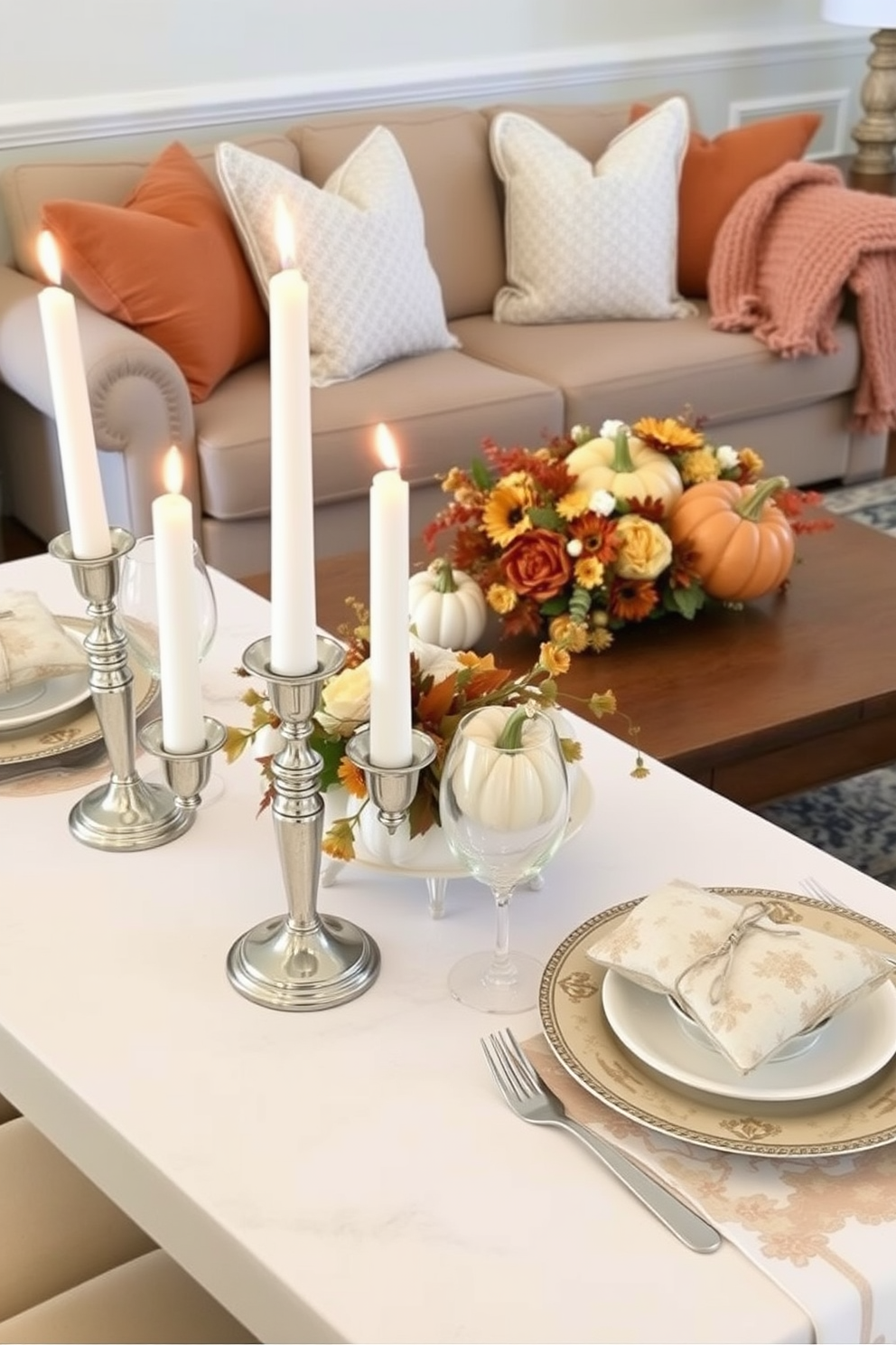 Thanksgiving Living Room Decorating Ideas 13