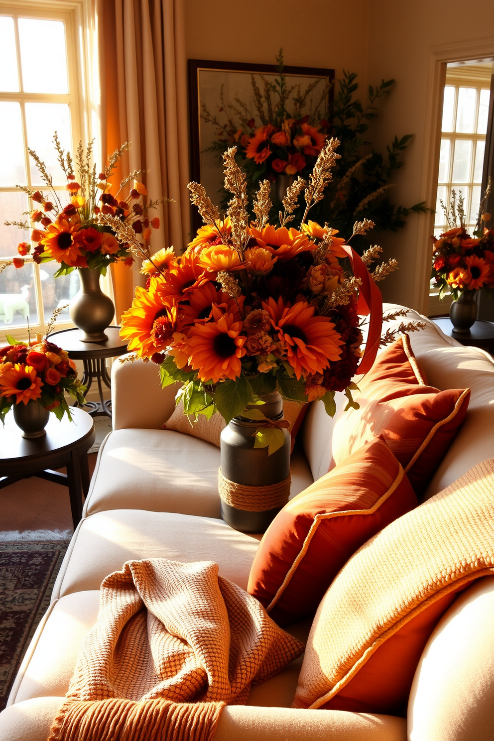 Thanksgiving Living Room Decorating Ideas 15