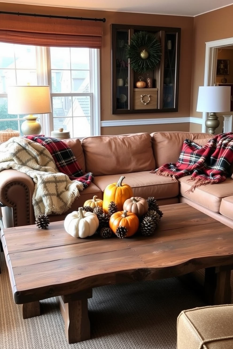 Thanksgiving Living Room Decorating Ideas 18