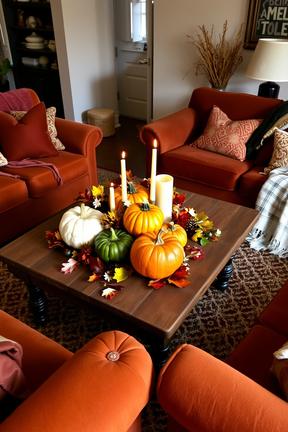 Thanksgiving Living Room Decorating Ideas 2