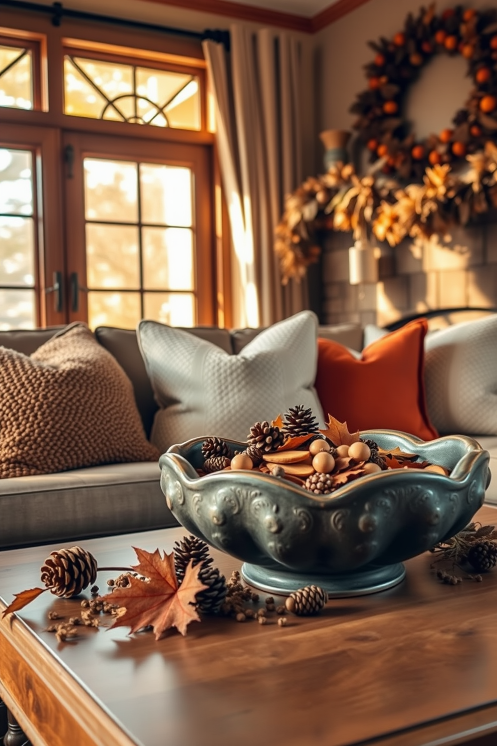 Thanksgiving Living Room Decorating Ideas 22