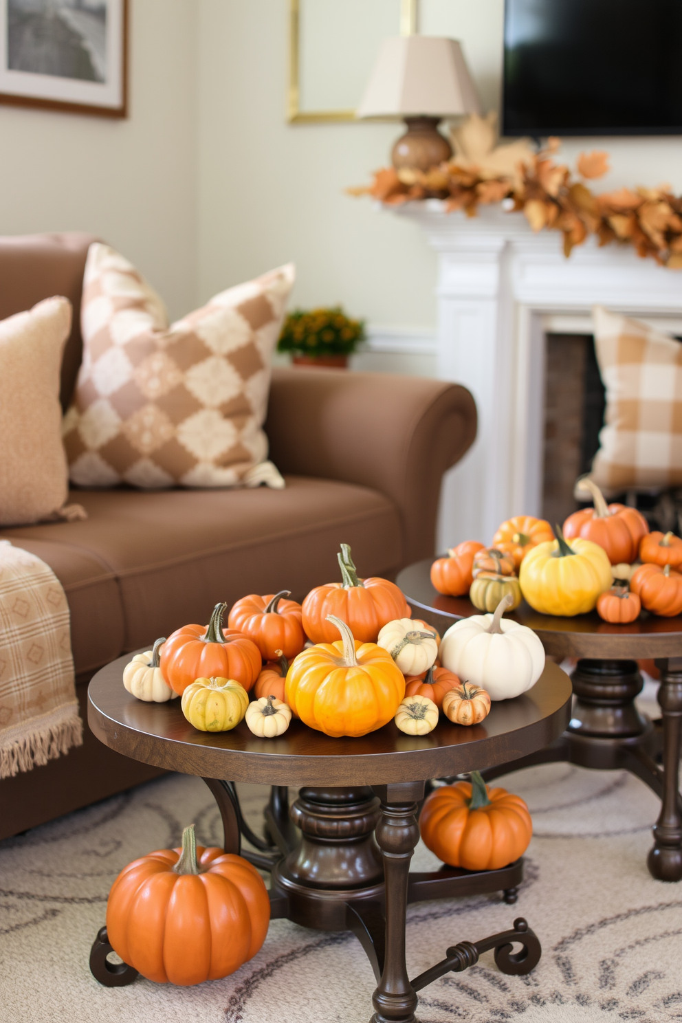 Thanksgiving Living Room Decorating Ideas 28