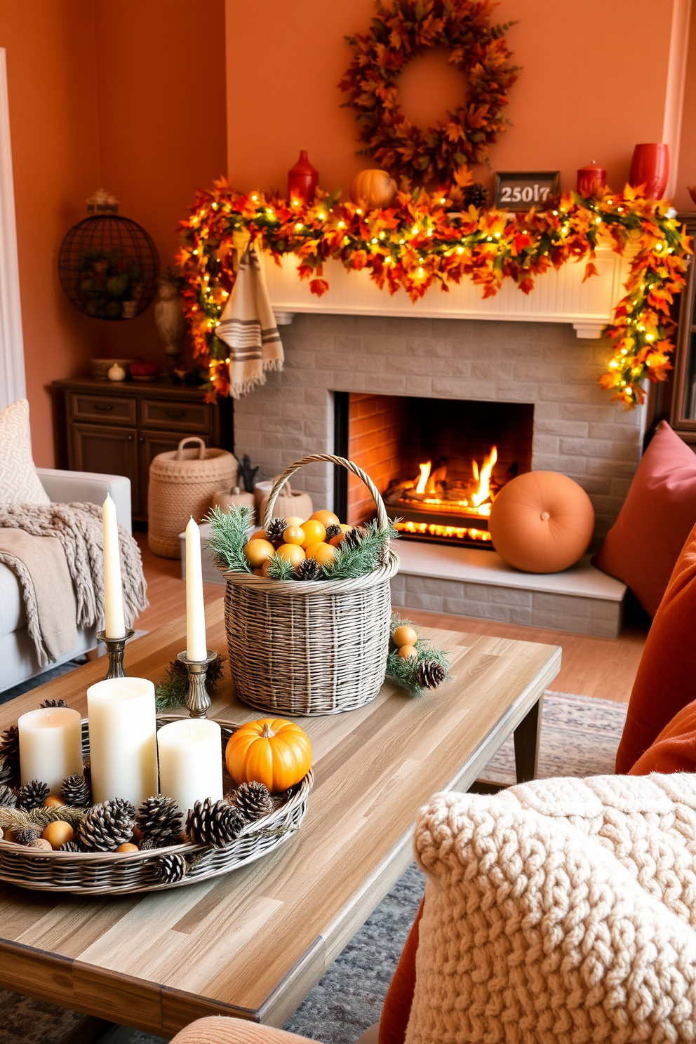 Thanksgiving Living Room Decorating Ideas 5