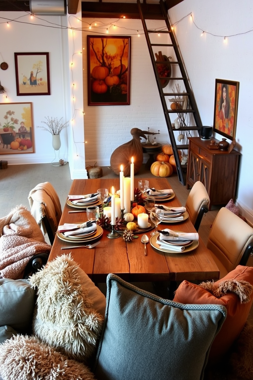 Thanksgiving Loft Decorating Ideas 23