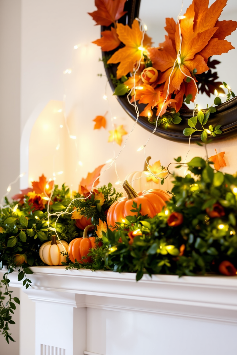 Thanksgiving Mantel Decorating Ideas 10