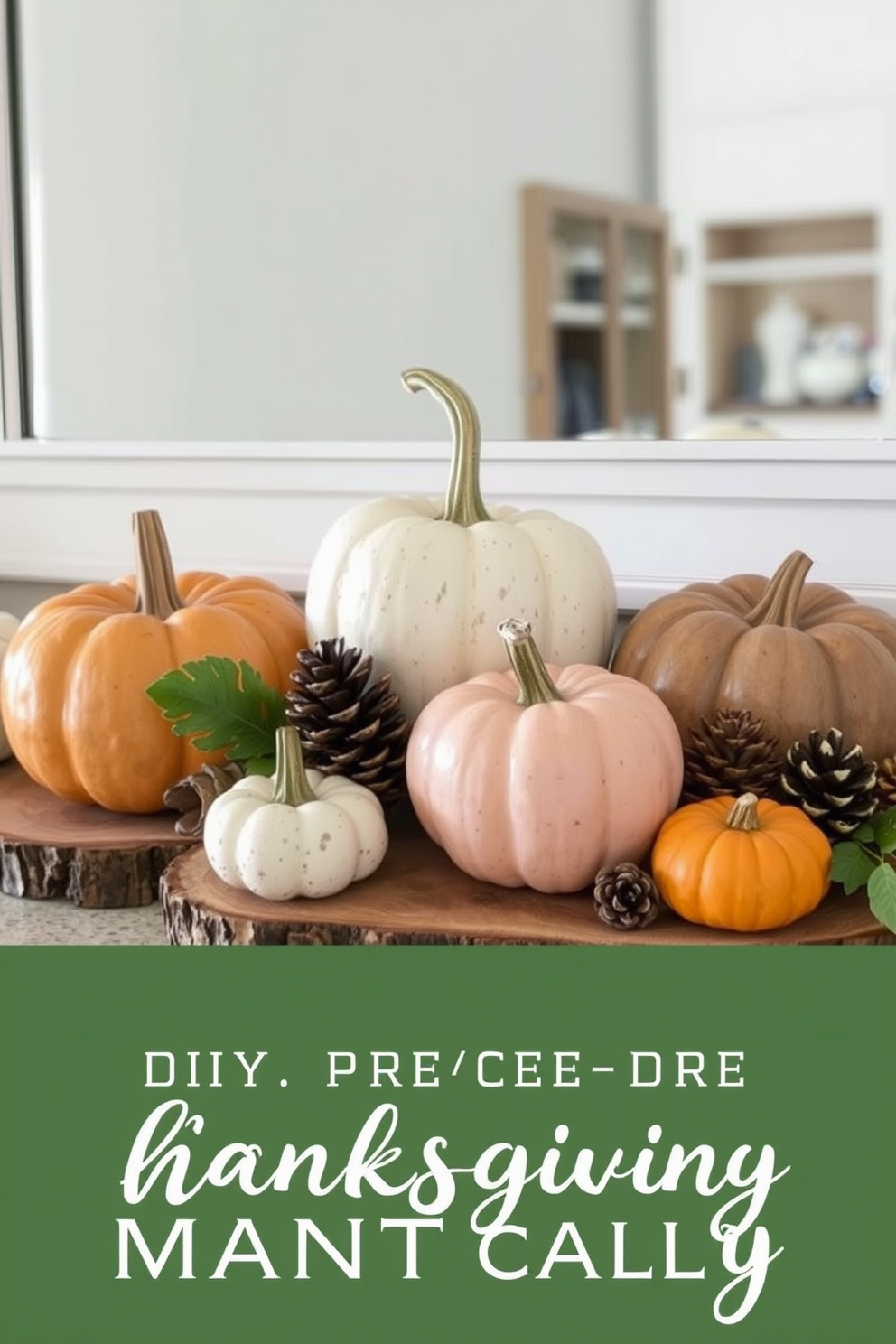 Thanksgiving Mantel Decorating Ideas 14