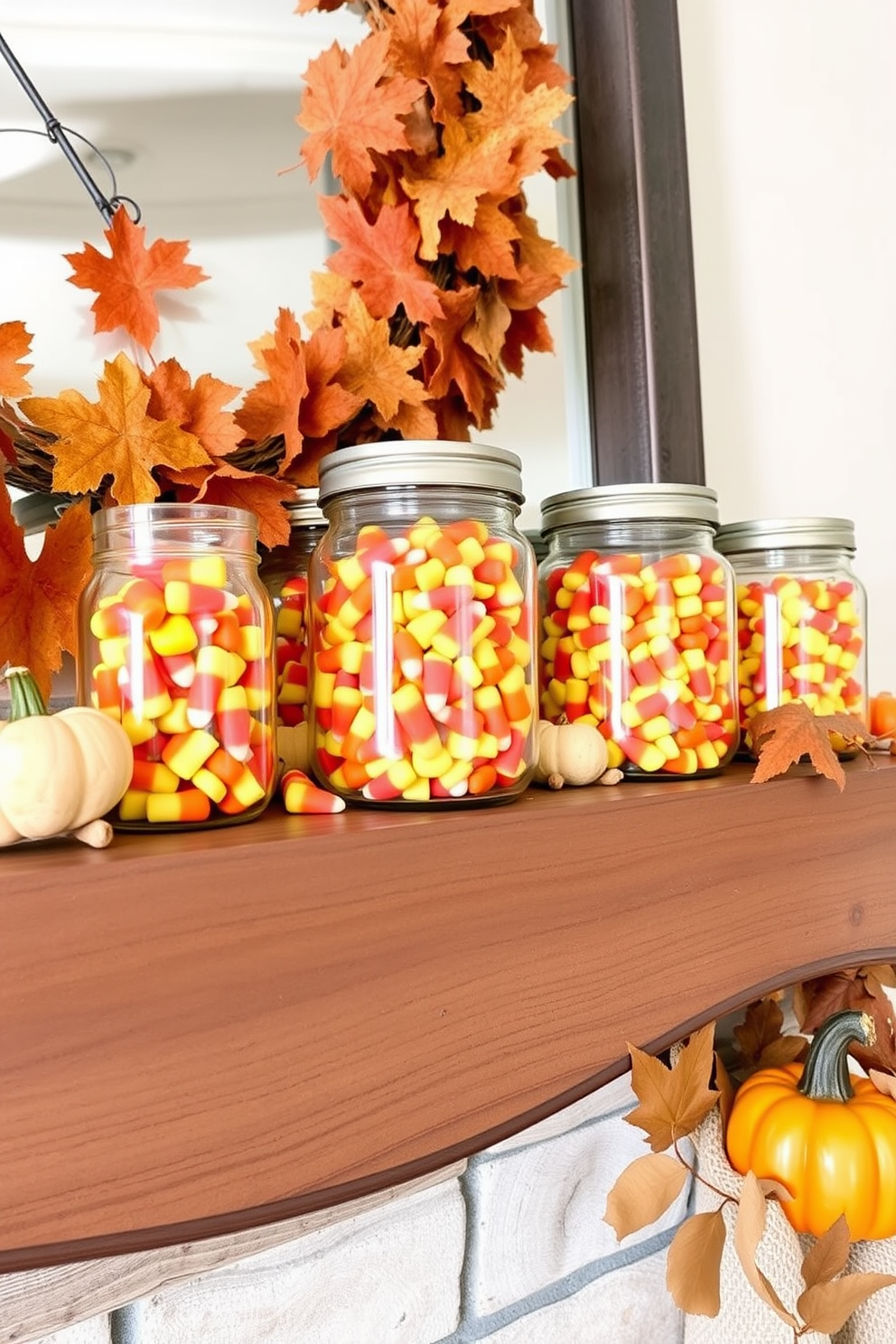 Thanksgiving Mantel Decorating Ideas 17