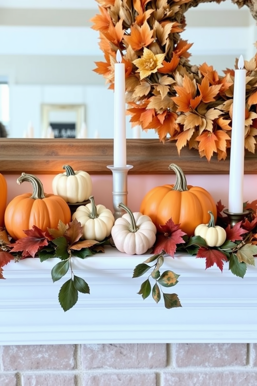 Thanksgiving Mantel Decorating Ideas 2