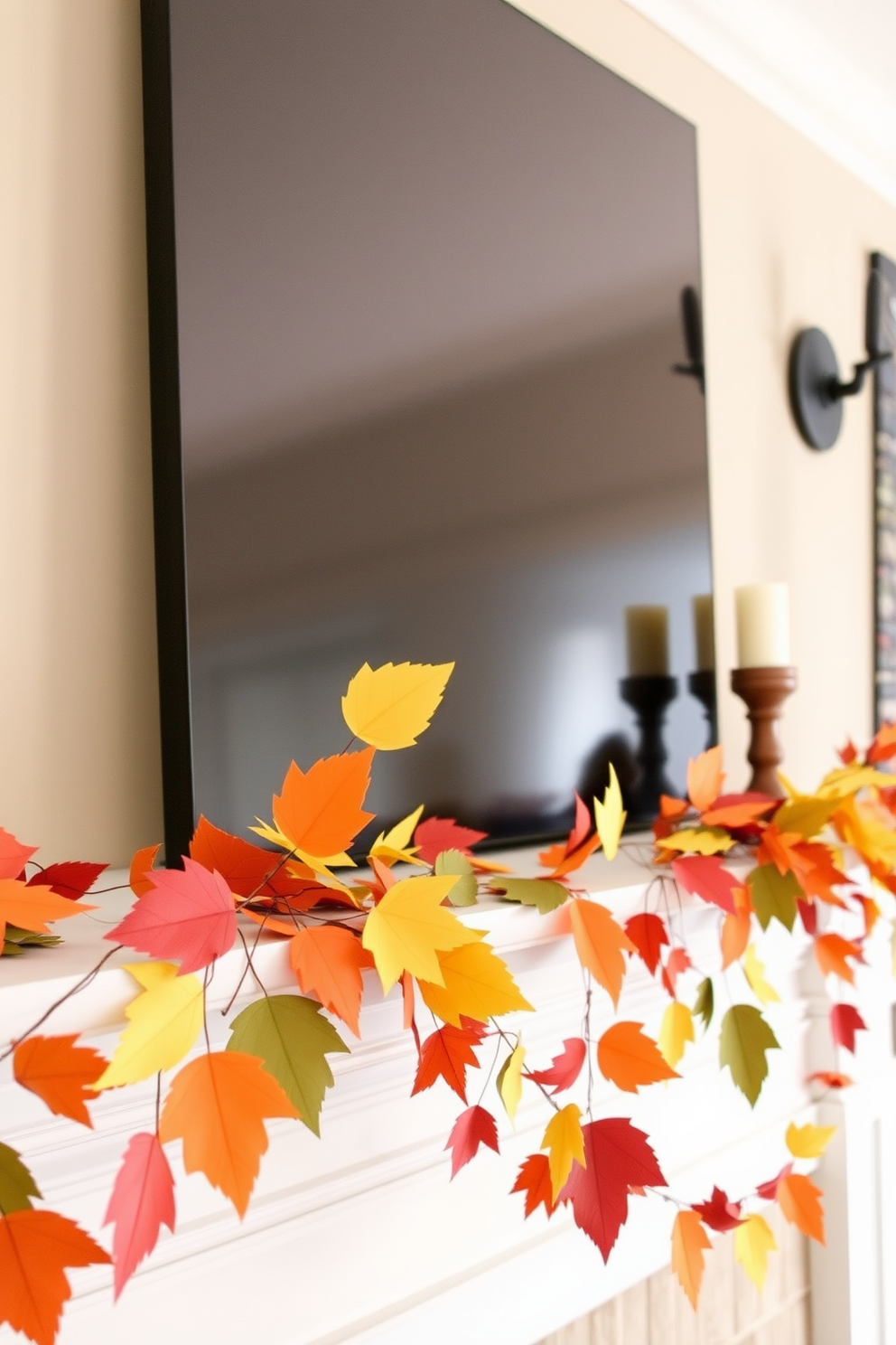 Thanksgiving Mantel Decorating Ideas 24