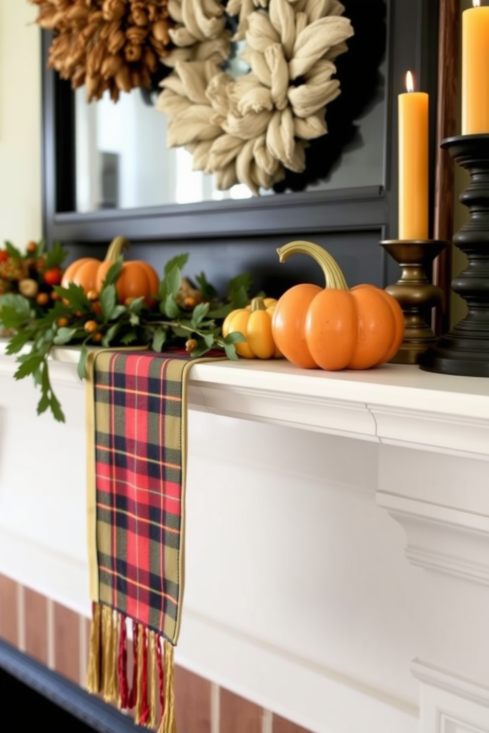 Thanksgiving Mantel Decorating Ideas 4