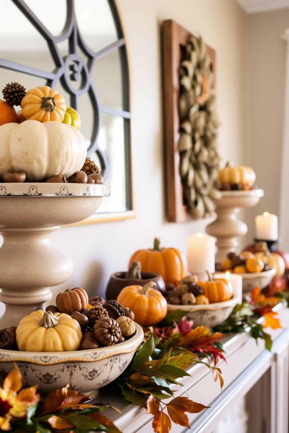 Thanksgiving Mantel Decorating Ideas 8