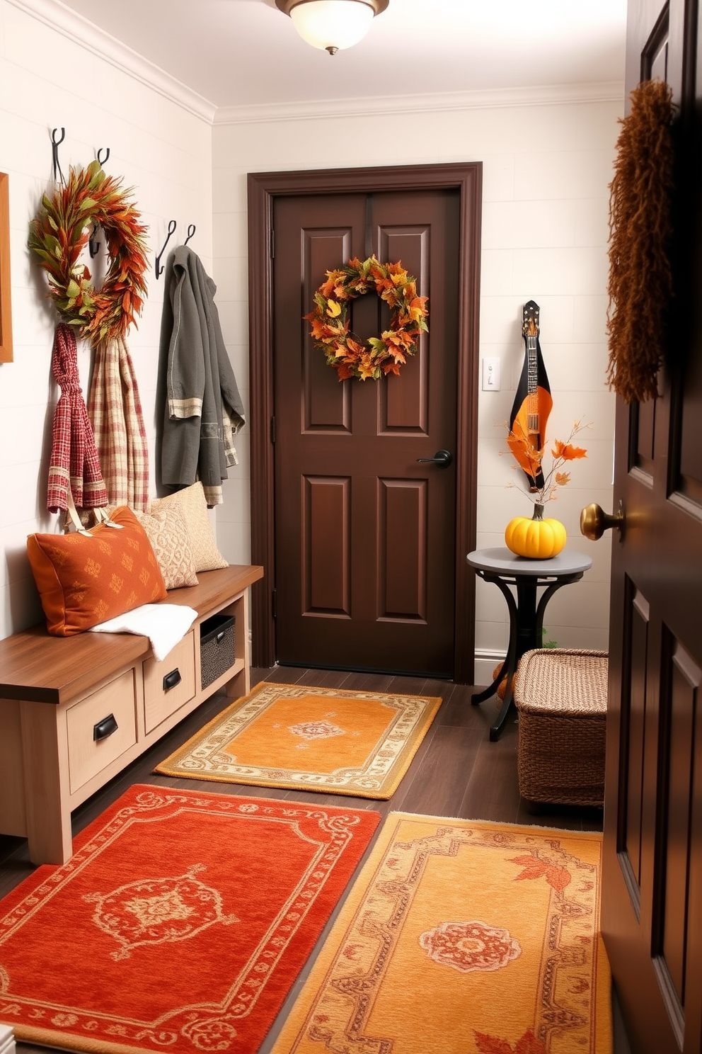 Thanksgiving Mudroom Decorating Ideas 12