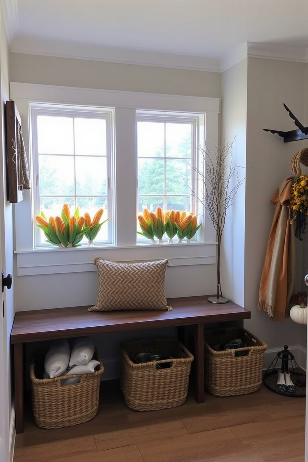 Thanksgiving Mudroom Decorating Ideas 13