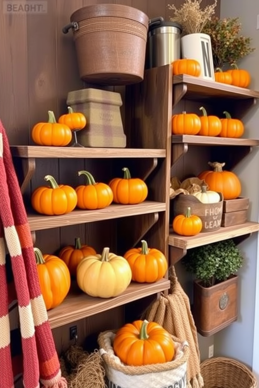 Thanksgiving Mudroom Decorating Ideas 15