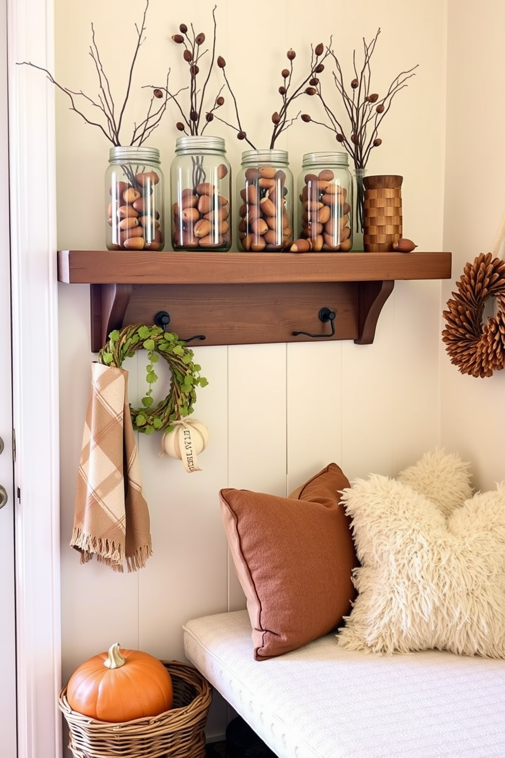 Thanksgiving Mudroom Decorating Ideas 20