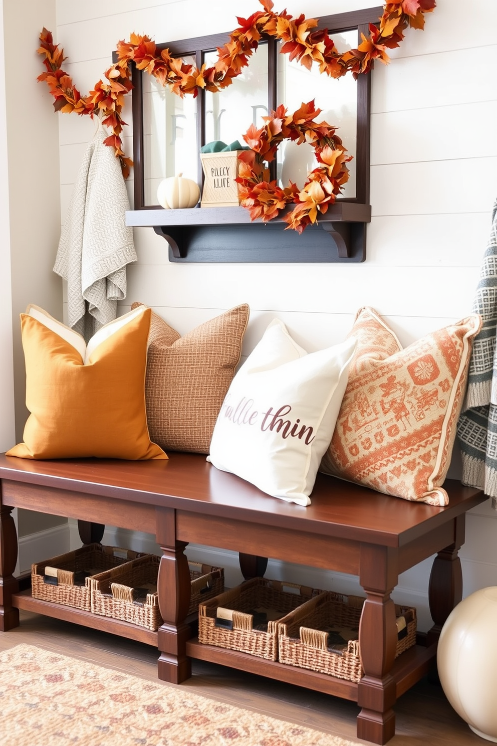 Thanksgiving Mudroom Decorating Ideas 23