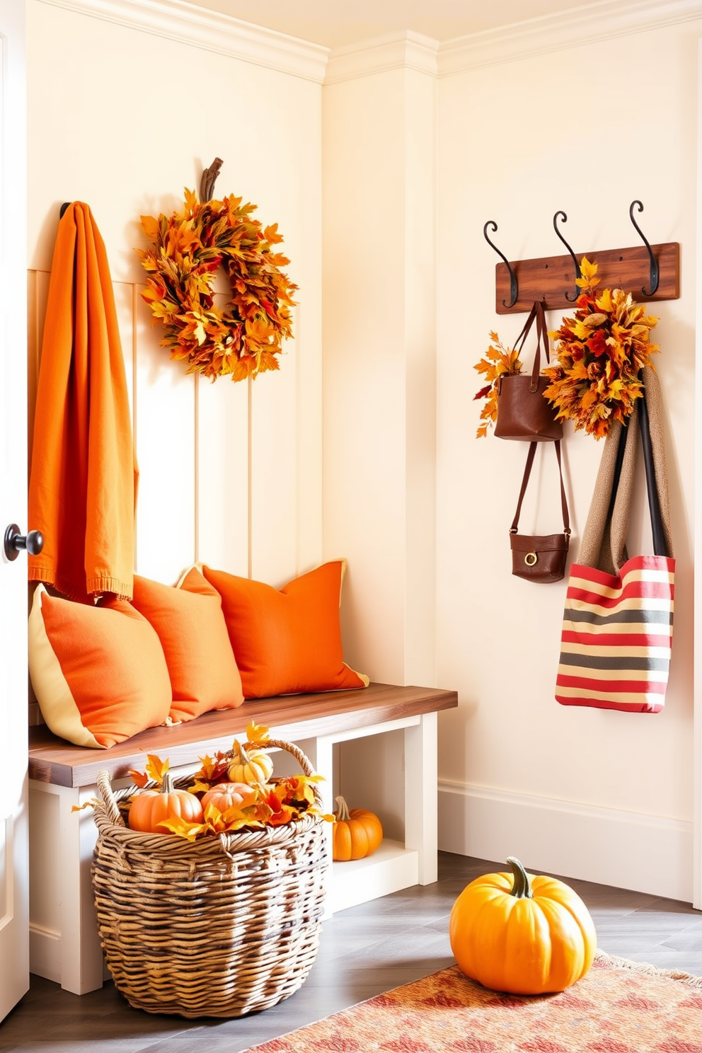 Thanksgiving Mudroom Decorating Ideas 25