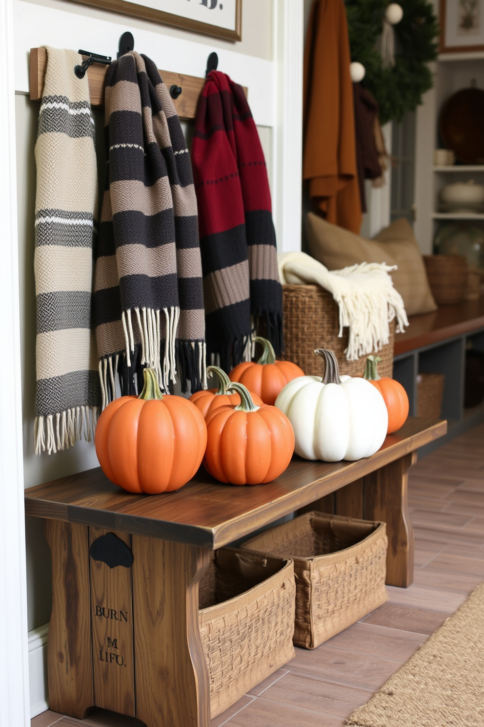 Thanksgiving Mudroom Decorating Ideas 26